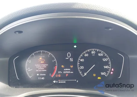 2022 Honda Civic Sport z USA, uszkodzony, nr VIN 2HGFE2F52NH571035